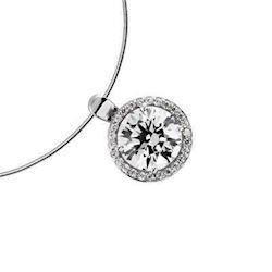 Image of Diamonfire vedhæng i sterling sølv med 4,26 ct zirkonia